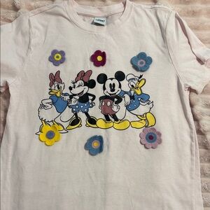 Disney  Pink T-Shirt with Mickey & Friends